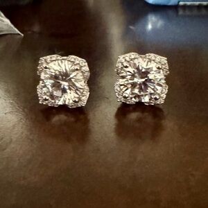 Elegant Silver Stud Earrings